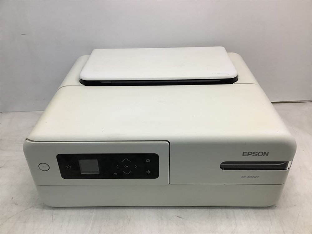 【中古】エプソン プリンター エコタンク搭載 A4カラーインクジェット複合機 EP-M552T1 2019年モデル ..