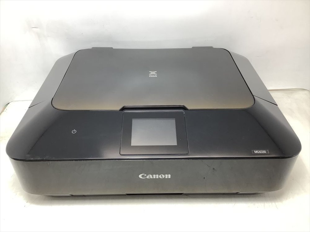 【中古】旧モデル Canon インクジェット複合機 PIXUS MG6330 ブラック