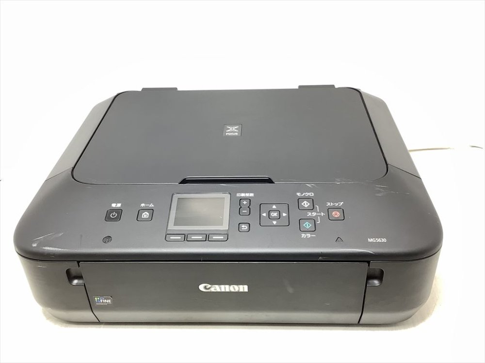 【中古】旧モデル Canon インクジェットプリンター複合機 PIXUS MG5630 BK ブラック
