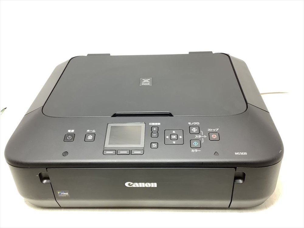 【中古】旧モデル Canon インクジェットプリンター複合機 PIXUS MG5630 BK ブラック