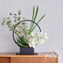 【公式】ドウダン×バンダ リングベースL 造花 フラワーアレンジメント | PRIMA フェイクフラワー インテリア フラワーギフト アートフラワー 開店祝い ...