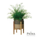 アジアンタム アジアンタム ジュートポット 脚付 H65cm 観葉植物 フェイクグリーン | GREENPARK 人工観葉植物 造花 おしゃれ リアル イミテーション インテリアグリーン アートグリーン ギフト プレゼント お祝い