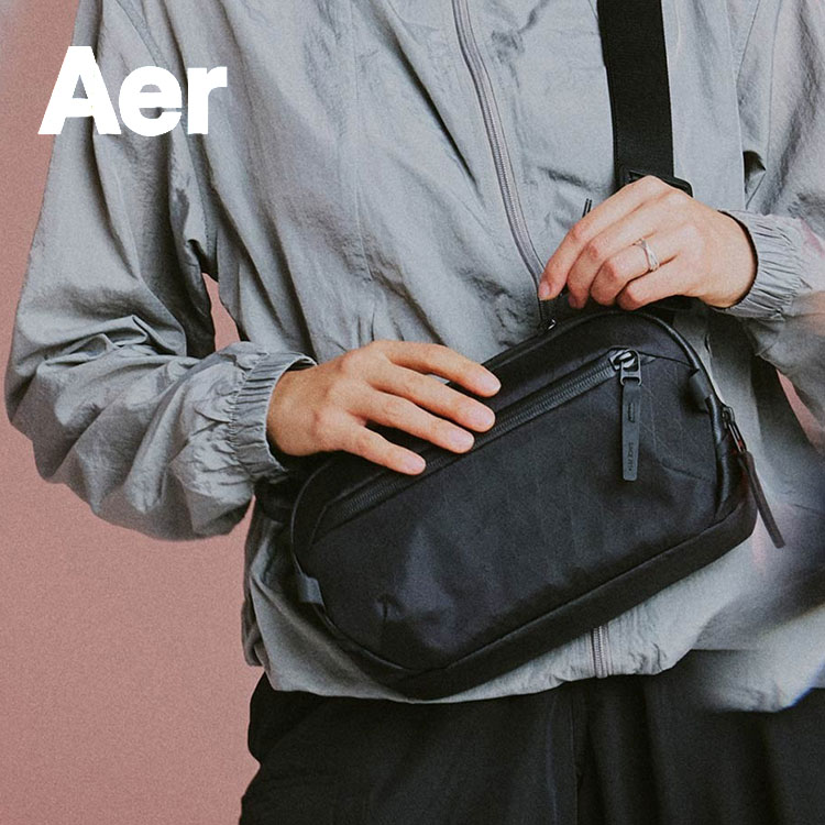 樂天商城 - 【2026春夏新作】エアー Aer Day Sling 4 X-Pac デイスリング4 エックスパック 国内正規品 AER 29072 スリングバッグ ショルダーバッグ 鞄 ビジネス カジュアル メンズ ナイロン ブラック ブラック 防水 撥水