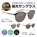 偏光サングラス 日本製偏光レンズ 高級/ 超軽量17g! 一般医療機器同等の眼鏡レンズCR-39を使用/UVカット・紫外線カット・メンズ・レディース・人気/ ダ...