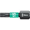 WERA ヴェラ ダイヤモンドインパクタートルクスビット 867/1 IMP DC TX15 軸長25mm (型番:05057623001)