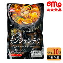 【賞味期限2024.1.11】丸大食品 韓美食堂 テンジャンチゲ ストレートタイプ 2人前 450g×10袋 韓国グルメ テンジャチゲの素 韓国味噌 みそ 鍋つゆ 鍋の素 レトルト