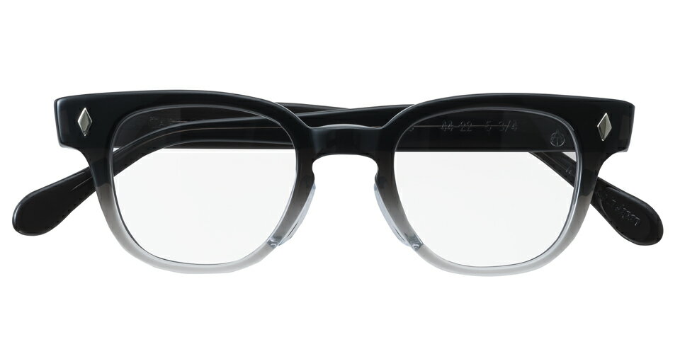 TART OPTICAL BRYAN(R) タート オプティカル ブライアン メンズメガネ BLACK GRAY FADE 44/46 (BRYAN-003) レディース お洒落メガネ 個性的 キャリアウーマン ウッディアレン 背広 スーツ かっこいいメガネ 一味違うメガネ ユニセックス