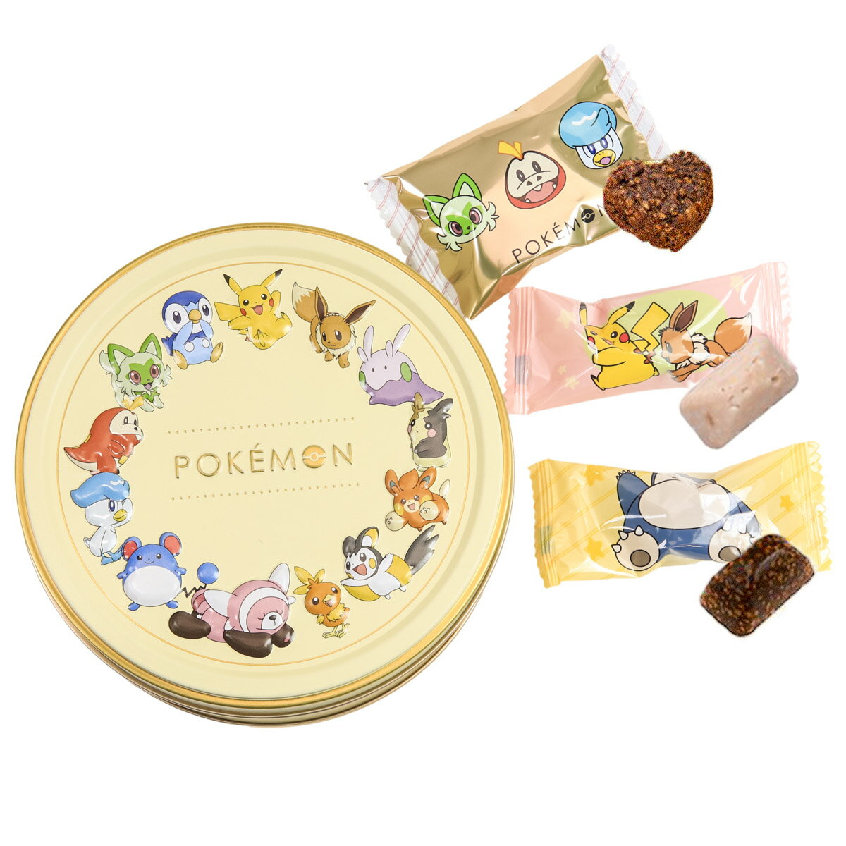 【 2024年版 】 ポケモン チョコ pokemon チョコレート PV-6 バレンタイン チョコ 入りサークル缶 バレンタイン チョコレート 2024 ポケットモンスター チョコ バレンタイン 友達 彼氏 子供 父 家族