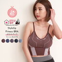 【スタイルアップ スポーツブラ】フィットネスブラ ヨガウェア トレーニ...(4)