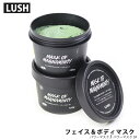 lush 自然派石鹸 ラッシュ フェイス＆ボディマスク パワーマスク パワーマスクSP エスピー 125g 爽快 ミント スクラブ 毛穴 黒ずみ 角質 ペパーミントオイル LUSH 爽快感 話題 通販