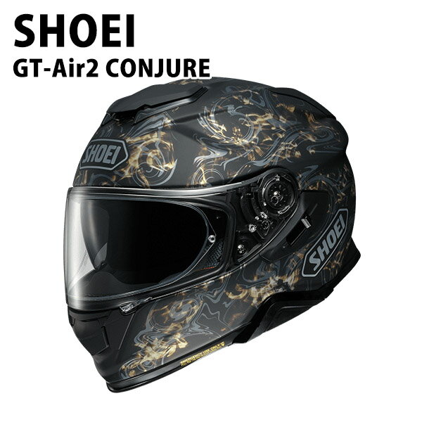 楽天プライムマーケット 楽天市場店SHOEI ヘルメット フルフェイス GT-Air2 エアー2 COHJURE コンジュール 安心の日本製 SHOEI品質 Made in Japan ゴールドブラック マットカラー GOLD/BLACK TC-9 高級 おしゃれ かっこいい ツーリング バイク メンズ レディース ブランド 正規品 通販