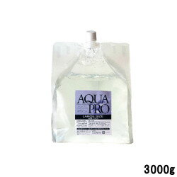 【あす楽】 ニッシン化研株式会社 アクアプロ 業務用 脱毛ジェル 3000g ラージサイズ 袋詰 [ AQUA PRO GEL LARGE SIZE 3kg 大...