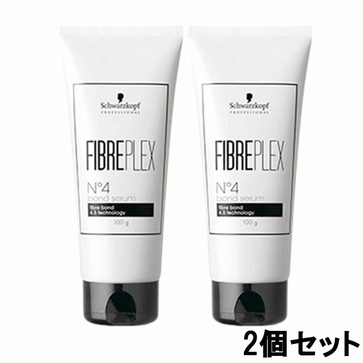 【あす楽】 シュワルツコフ ファイバープレックス No.4 ボンドセラム 100g 2個セット [ schwarzkopf ファイバー プレックス No4 ヘアトリートメント 洗い流さない トリートメント 洗い流さないトリートメント サロン の仕上がり ダメージ ] 【 宅配便 発送商品 】