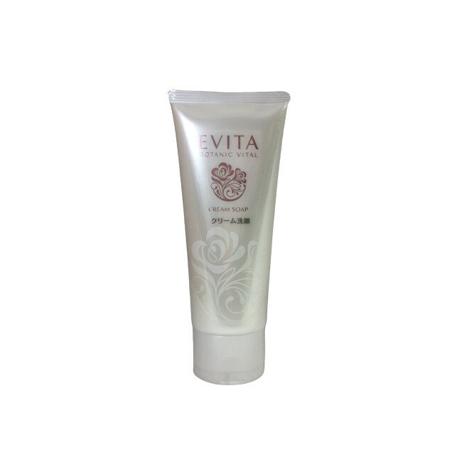 定形外発送 送料296円〜 【あす楽】 カネボウ エビータ ボタニバイタル クリームソープ 130g [ EVITA 洗顔料 洗顔フォーム 洗顔 エイジングケア...