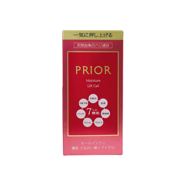 定形外発送 送料296円〜 資生堂 プリオール うるおい美リフトゲル 120ml [ shiseido PRIOR オールインワン 濃密 高保湿 保湿 乾燥 保湿クリーム クリーム エイジングケア 天然由来のハリ成分 ]