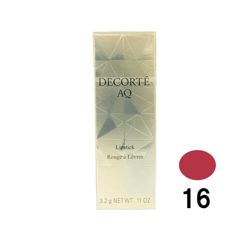 Cosme Decorte - コーセー コスメデコルテ AQ リップスティック 16 ロージーレッド [ COSME DECORTE デコルテ リップ 口紅 ルージュ ]+lt14g+ 【 定形外 送料無料 】