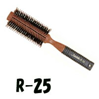 アヴェダ ヘアブラシ 定形外発送 送料296円〜 大阪ブラシ ロールブラシ シャトリ 【 R-25 】[ Shatoly ロール ブラシ ブローブラシ 髪 アヴェダ パドルブラシ も人気/ ヘアブラシ 櫛 くし クシ ]