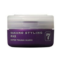 ナカノ スタイリングワックス 7 スーパータフハード 90g [ NAKANO 中野製薬 ワックス ヘアワックス hair wax スタイリング剤 ピーチ 系の香り ] 【 宅配便 発送商品 】