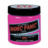 商品特徴 ◆MANIC PANIC Hair Color Cream ヘアカラークリーム　全30色 「MANIC PANICの定番カラーシリーズ」 マニックパニックカラーはアーティストからセレブまで、 メディアで目にする著名人達の御用達カラー！ 毛のベースの明るさを（ブリーチやアルカリカラーで） 調整したあとに塗るタイプのカラーで、トリートメント効果をあわせもちます！ ＜特徴＞ その最大の特徴は「発色」「ツヤ感」「安全性」 発色： 見る者のセンスや芸術性をくすぐるマニックパニックは、　　　　 最高級の彩度の高さへと髪を染め上げます。 ツヤ感：著名なセレブ達がマニックパニックを選ぶ理由は、　　　　　 最高級のツヤと手触りにあります。 安全性：米国ではピーター賞を受賞。動物実験を行わず、 　　　　　 欧米各国の品質チェックをクリアしています。　　　　　 ダメージや不快臭の元となる成分は、当然未使用です。 ＜ご使用方法＞ ※毛が明るい程、カラー剤の色が出やすくなります 1） シャンプー後、タオルドライしてからご使用ください。 2） 適量をブラシ等で均等に髪に塗布します。 　　ゴム手袋等のご利用をお勧め致します。 　　特につけ爪等についた色は取れにくくなります。 　　揉みこみやコーミングにより色の定着が促進します。 　　頭皮や耳が染まらないようご注意ください。 3） 10分以上、自然放置します。 　　放置の間ラップ等で包んでおくと、色移りせず便利です。 　　色は数分で染まりますが、放置時間を長く取ることで、若干持続性が向上します。 4） 全体をシャンプーで洗い流し、ドライヤーでしっかりと乾かします。 　　顔にかからないよう、又、バスタブやタイル等への色移りにご注意ください。 品名 マニックパニック カラークリーム 内容量 118ml 区分・広告文責 国内・ヘアケア/有限会社スタイルキューブ　06-6534-1259 メーカー 株式会社　MANIC PANIC JP クリスマス プレゼント 誕生日 記念日 ギフト 贈り物 ラッピング 贈る 贈答 父の日 母の日 敬老の日 旅行用 トラベル 新生活 引越し 引っ越し お祝い 内祝い お礼 お返し 挨拶 あいさつ回り 出産祝い 里帰り 梅雨 雨の日 紫外線 UV ハロウィン ハロウィーン 仮装 コスプレ用 女性 レディース 男性 メンズ ユニセックス 彼女 彼氏 友人 友達 両親 夫 旦那 妻 嫁 父 母 エイジング 様々なシーンの贈り物に、実用的で喜ばれる、おすすめ品です。
