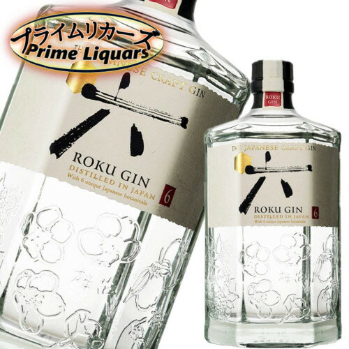 サントリー ジャパニーズ クラフトジン ROKU 六 700ml サントリー ジャパニーズ クラフトジン ROKU 六 700ml