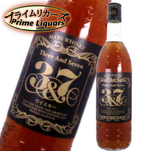 本坊マルスウイスキー 3&7 720ml 本坊マルスウイスキー 3&7 720ml