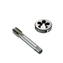 【送料無料】HFS(R) タップダイスセット M14x1.0mm左ねじ用 HSS タップ 径調整機能付き丸ダイス セット スルーホール加工 エア ガンパーツ修正...