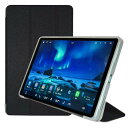 Nutmeg For TECLAST M50 mini ケース カバー スタンド機能付き スマートタブレット 8.7インチ 保護ケース カバー 薄型 超軽量 全面保護型 高級PUレザー+TPU素材 三つ折スタンド 多視角調整(ブラック)