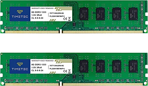 ̵Timetecƥå Hynix IC 16GB8GB2 ǥȥåPCѥ DDR3 1333 MHz PC3 10600 240 Pin UDIMM 16GB8GB2