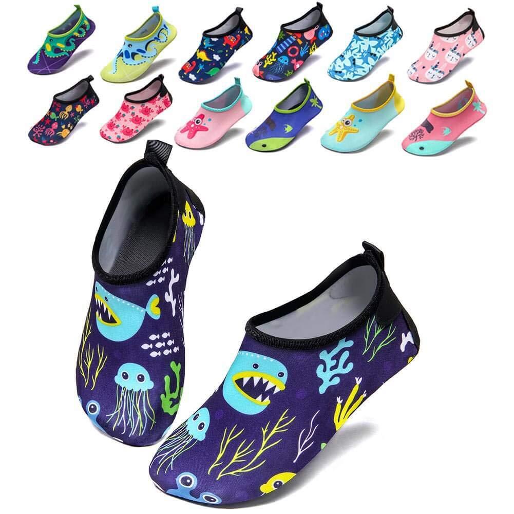 [ziitop] マリンシューズ メンズ レディース 子供 キッズ用 ウォーターシューズ ビーチサンダル 水陸両用 速乾 アクアシューズ 男の子 女の子 旅行 海水浴 室内用 携帯便利 滑り止め 軽量