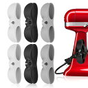 UMUST 6PCS コード まとめる,家電製品 コード 巻き取り,ケーブル まとめる,シリコン製 家電コード ホルダー,電源コード収納,コード クリップ、最新デザイン ケーブル ホルダーを コーヒー機、 炊飯器、掃除機、扇風機、除湿機等様々の家電コード 整理、整頓、収納、隠し