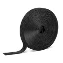 【送料無料】Magicfour マジックバンド結束テープ 面ファスナー 結束バンド コード ケーブル まとめる 15mm×5m 配線整理 収納 固定 黒 両面 強力 耐熱 長い 好きカット 再利用可能 自転車 屋外/室内 業務用 家庭用