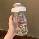 MYEEDA プロテインシェイカー 750ml ブレンダーボトル トライタン ウォーターボトル blender bottle 手を入れて洗える水筒 目盛り付き ...