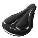 【送料無料】COOWOO 自転車サドルカバー 超肉厚 低反発サドルクッション お尻痛くない 衝撃吸収 夜間反射条付き ロードバイク/マウンテンバイク/クロスバイ...