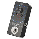 【送料無料】ルーパー loop エフェクター ペダル 9ループ チューナー機能が付き LEKATO ギターエフェクト40分無制限のオーバーレイ記録 エレキギターベース用 USBケーブル 電源は別途購入する必要がある (ブラック)(2)