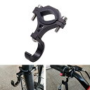 【送料無料】X-STYLE ハンドルフック 自転車 フック ヘルメットフック 22mm 汎用 オートバイフック 荷物かけ 簡単取付 黒 1個セット
