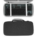 【送料無料】Geekria キーボードケース テンキーレスTKL ハードシェルトラベルキャリングバッグ 87キー コンピューターメカニカルゲーム ワイヤレスポータブル キーボード Logitech G Pro G915 TKL に適合