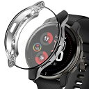 Miimall 対応GARMIN (ガーミン) Venu 2 Plus専用ケース GARMIN (ガーミン) Venu 2 Plusカバー ソフト ぴったり対応 擦り傷防止 防衝撃 高透過率 TPU材料 全面保護 滑り防止 GARMIN Venu 2 Plusバンパー(ブラック)