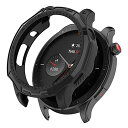HeeNia Amazfit GTR 4 対応 ケース シリコン材質 保護ケース カバー 衝撃吸収 超軽量 柔軟 衝撃防止 擦り傷防止 保護カバー Amazfit GTR 4 用 (ブラック)