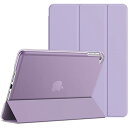 JED irect iPad mini 4 ケース (iPad mini 5 2019モデル非対応) 三つ折スタンド オートスリープ機能 (ライトパープル)