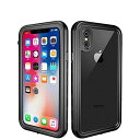 iPhone XS ケース iPhone X ケース 防水 DINGXIN IP68防水規格 防水 防雪 防塵 耐震 耐衝撃 アイフォンxsケース アイフォンxケース 防水 5.8インチ 対応 ストラップホール付き ワイヤレス充電対応 (黒色)