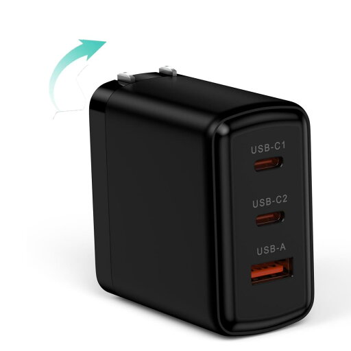 USB コンセント 3ポート 急速 充電器 PD65W USB-C充電器 iPhone 16アダプター PPS対応 USB-A+ Type-C コンセント 窒化ガリ ウム/折りたたみ式/PSE技術 FodLop pd 充電器 iPhone15充電器 携帯充電器 iPhone16/15/Galaxy S24/Pixel/MacBook/ノートパソコン各種対応 USB コンセント 3ポート 急速 充電器 PD65W USB-C充電器 iPhone 16アダプター PPS対応 USB-A+ Type-C コンセント 窒化ガリ ウム/折りたたみ式/PSE技術 FodLop pd 充電器 iPhone15充電器 携帯充電器 iPhone16/15/Galaxy S24/Pixel/MacBook/ノートパソコン各種対応