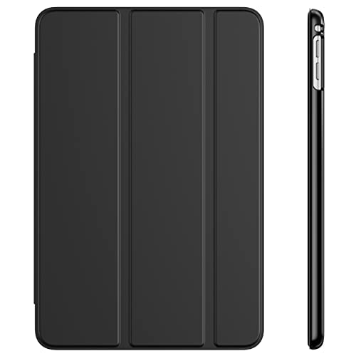 【送料無料】JEDi rect iPadmini5 (2019モデルiPad Mini 5) 用 ケース 三つ折スタンド オートスリープ機能 (ブラック)