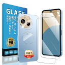 Eguoer 対応 AQUOS sense 9 フィルム 指紋認証【2+2枚セット 国産AGC旭硝子】対応 AQUOS sense9 SH-M29 ガラスフィルム (2枚) + レンズ フィルム (2枚) AQUOS sense9 SH-53E 保護フィルム AQUOS sense 9 SHG14 フィルム AQUOS sense 9 ガラス 高硬度表面硬度9H 気泡ゼロ指紋