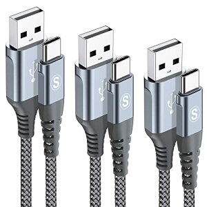 USB Type C ֥1m+2m+2m/3ܥåȡSweguard USB-C & USB-A 3.1A USB C ֥QC3.0б ®š c ť֥ iPad Pro,Samsung Galaxy S22/S21/S20/S10/S9,Sony,Xiaomi,Huawei P40,Pixel ¾AndroidƼ,usb type cȸߴ ()
