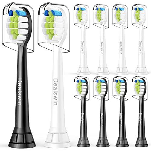 【10本入り】Dealswin フィリップス ソニッケアー 電動歯ブラシ 用の 替えブラシ 互換ブラシ 家庭用交換ブラシ 替え歯ブラシ ブラシヘッド 歯垢除去 ダイヤモンドクリーン イージークリーン などと互換性あり 【10本入り】Dealswin フィリップス ソニッケアー 電動歯ブラシ 用の 替えブラシ 互換ブラシ 家庭用交換ブラシ 替え歯ブラシ ブラシヘッド 歯垢除去 ダイヤモンドクリーン イージークリーン などと互換性あり