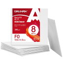 AUREUO 芸術絵創作 現代油絵 美術装飾 キャンバス ボード 初心者 絵画用具 プレゼントに 8枚 100%コットン 中目 F0 (18cm x 14cm) MDF密度板紙 水彩画・油絵画・アクリル兼用