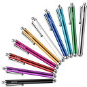 10本セットタッチペン MEKO 指で触れずペン スマートフォン タブレット スタイラスペン iPad iPhone Android 10本セット タッチパネル...