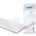 iMac Magic Keyboard用キーボードカバー 対応英語US配列- M4チップ iMac 24インチ キーボードカバー スキン (Model A311...