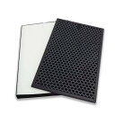 PUREBURG 交換用フィルターセット - HEPA+脱臭フィルター と互換性のある Sharp シャープKI-FX75-T KI-FX75-W KI-750Y8-T KI-750Y8-W KI-EX75-T KI-EX75-W KI-GX75-W KI-WF75-W KI-X75E4-W KI-NX75-W KI-PX75 KI-PX70 KI-P75YX 空気清浄機 型番 FZ-E75HF FZ-E75DF互換品