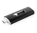 RAOYI USBメモリ128GB USB 3.1 2in1 Type-C フラッシュドライブデュアルドライブ USBサムドライブ超高速 128GB USB C...